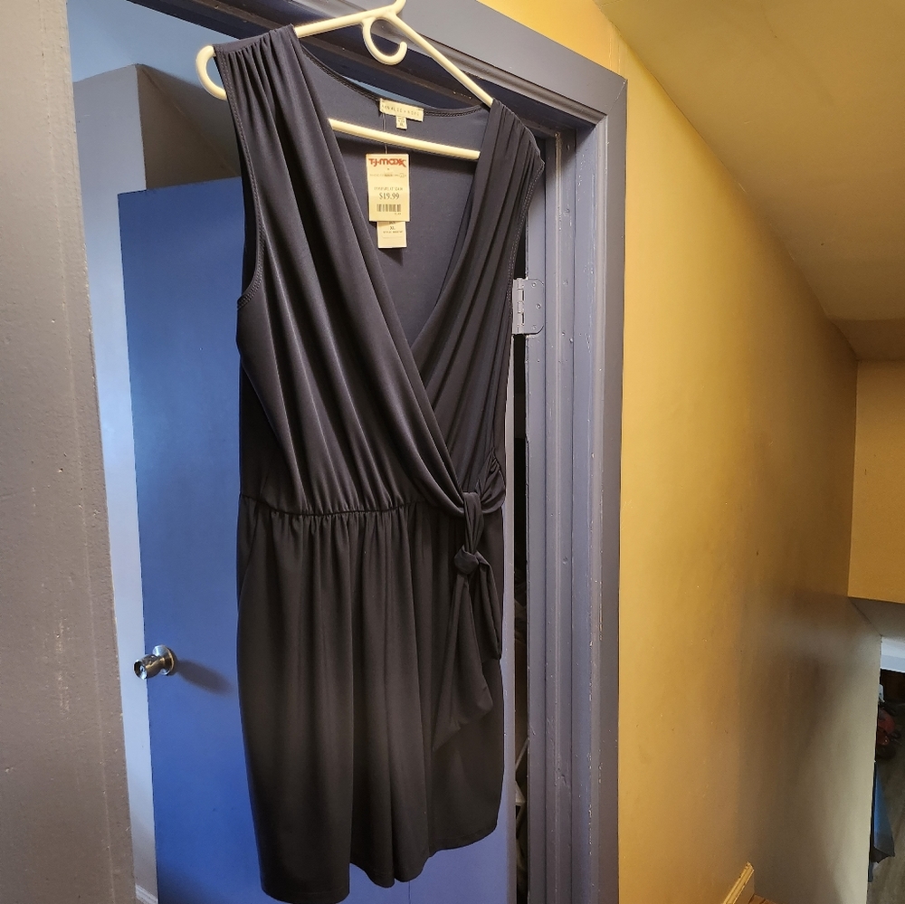 NWT Navy Blue Sleveless romper